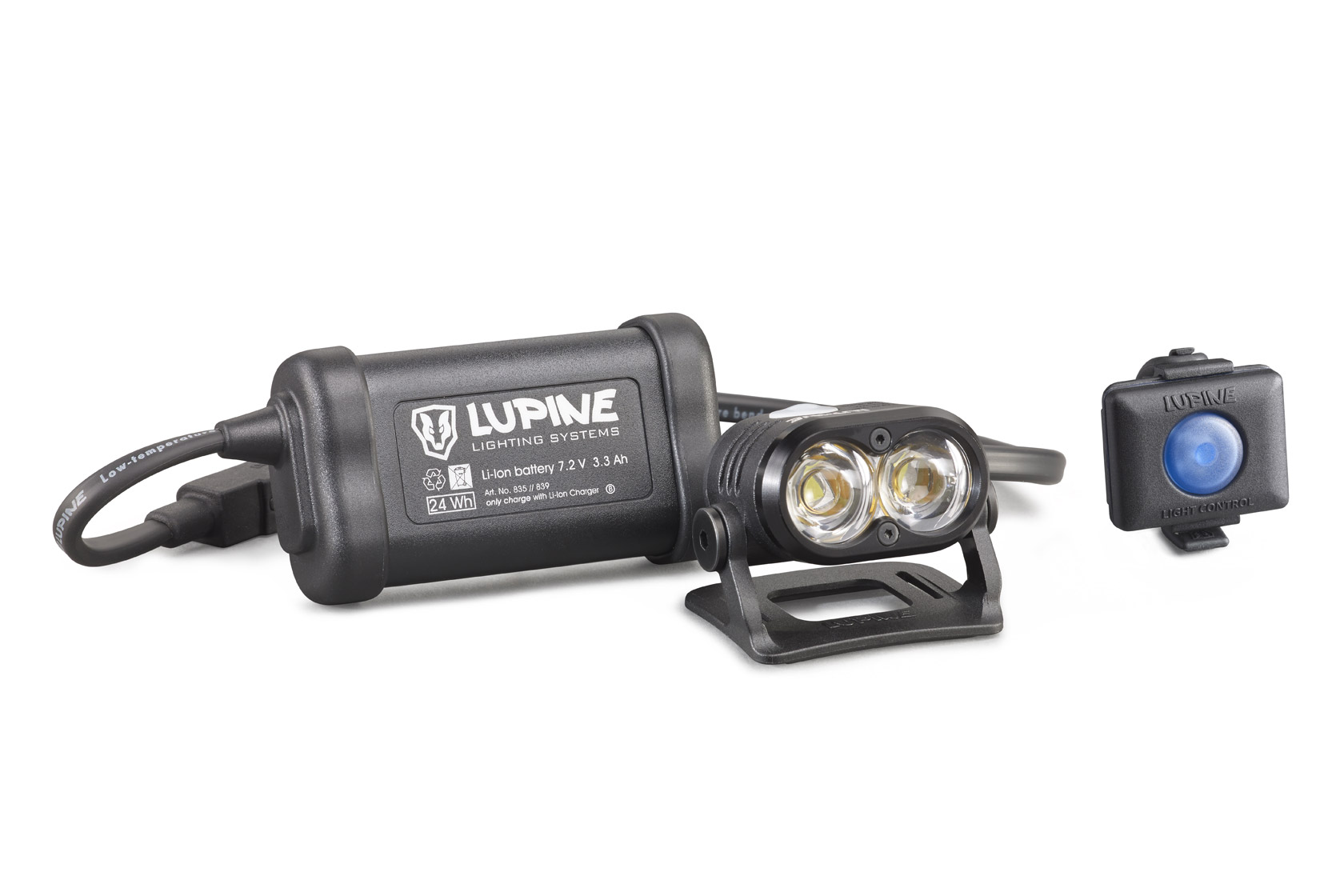 Die Lupine Piko R4 ist mit knapp 200 g samt Akku die leichteste Lampe im Sortiment von Lupine.