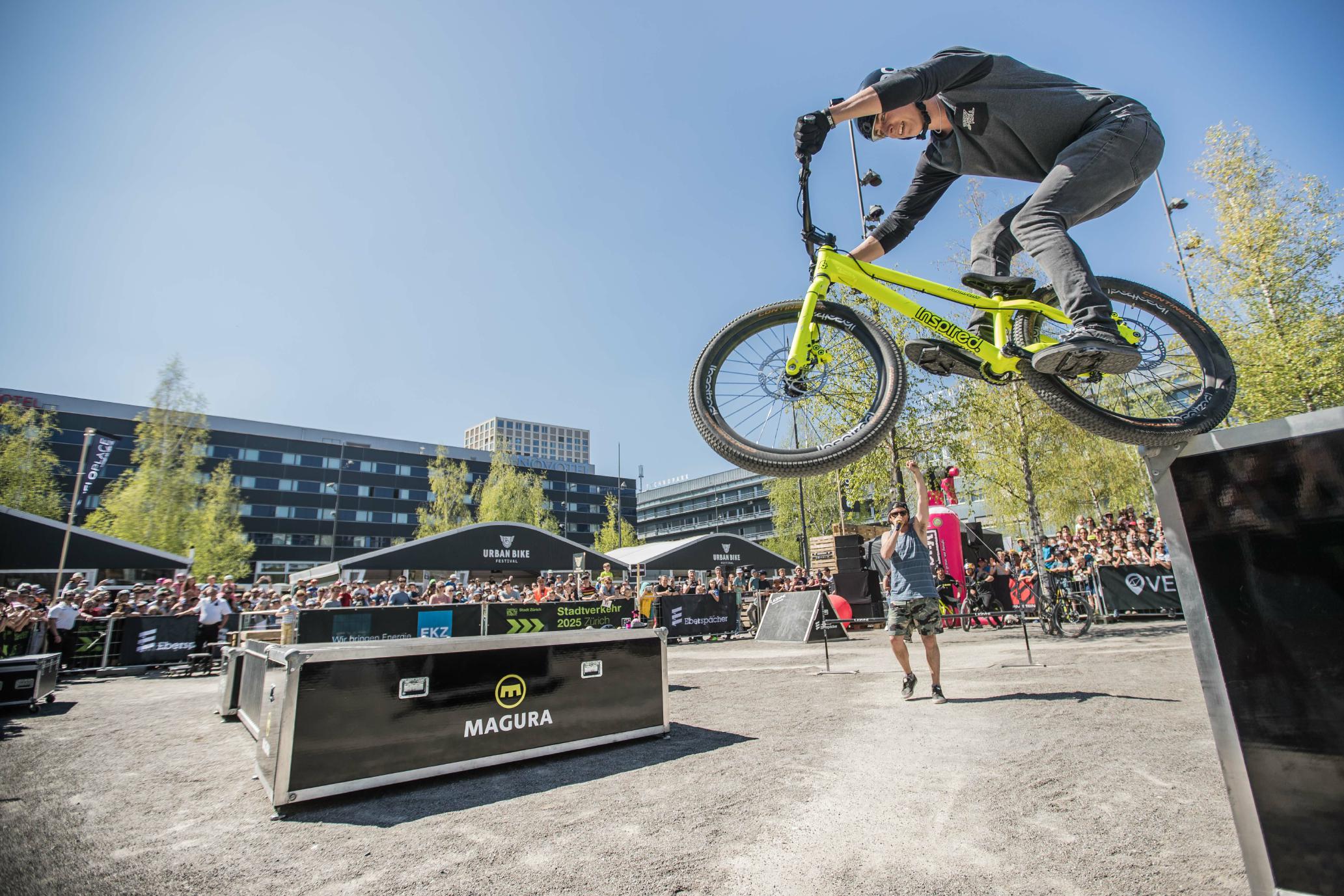 Action pur bei der Drop and Roll Tour!