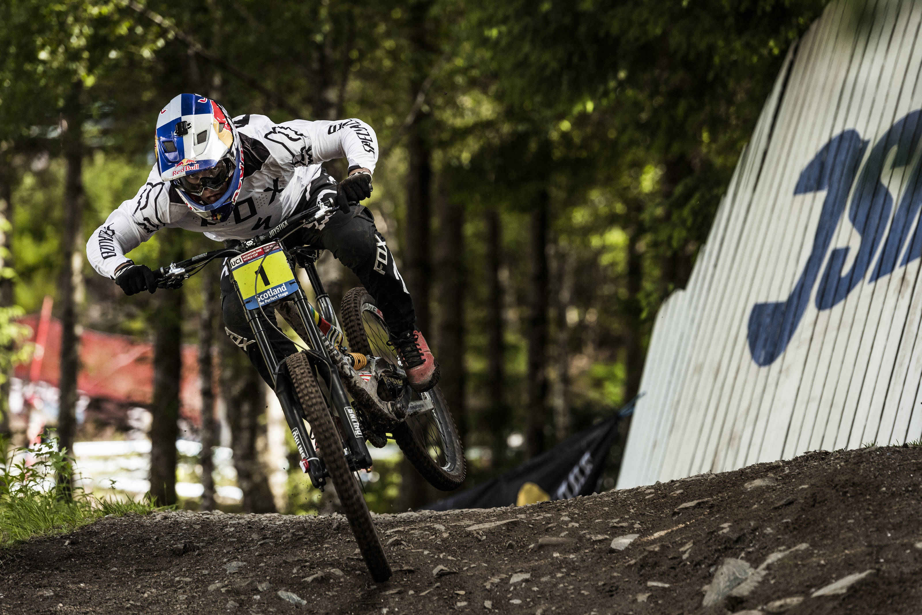 HighspeedAction in Schottland UCI Downhill World Cup in Fort William