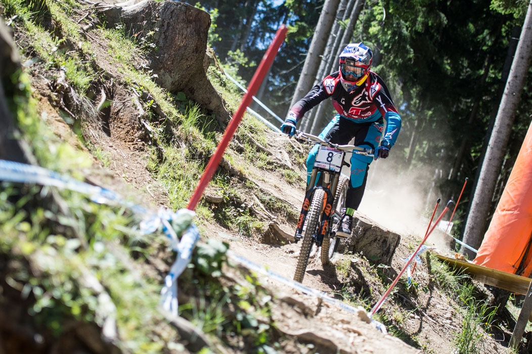 Downhill Camp mit aaron Gwin